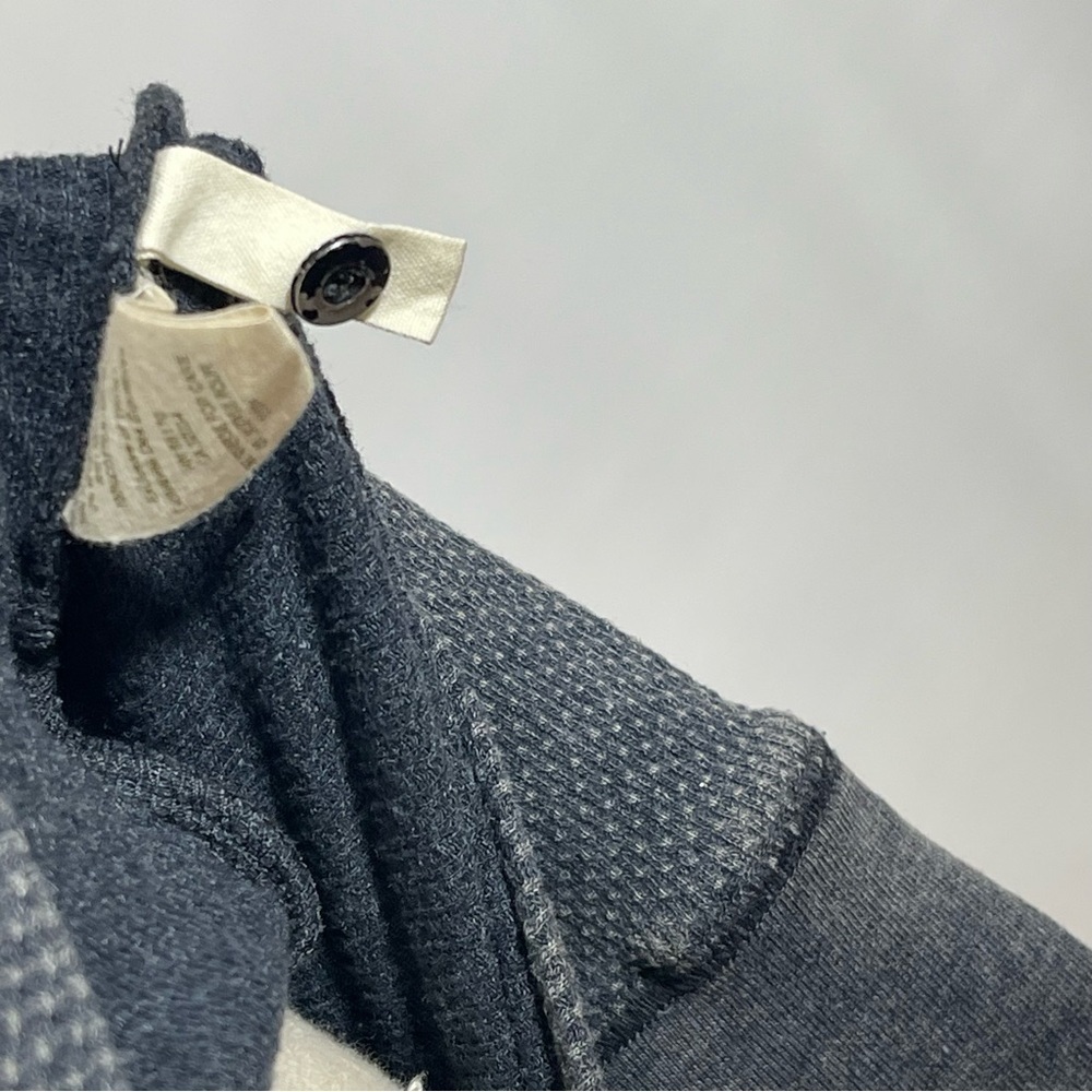 Free People • Studded Cuff Thermal Acid Wash Charcoal Gray S ASO Bella Swan - Picture 12 of 13